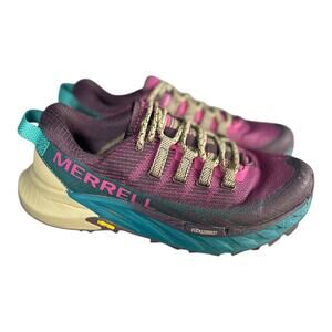 Merrell Women’s Agility Peak 4 Trail Running Shoes With Vibram Soles Size-6.5